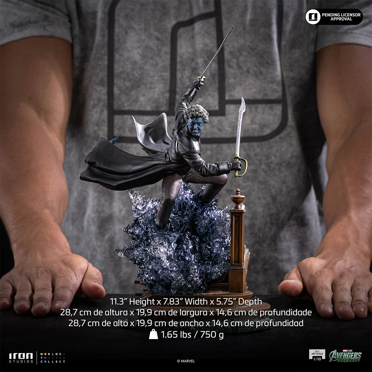 マーベル 「アベンジャーズ/ドゥームズデイ」 1/10スケール ナイトクローラー【アイアン・スタジオ スタチュー】「バトルジオラマ・シリーズ」