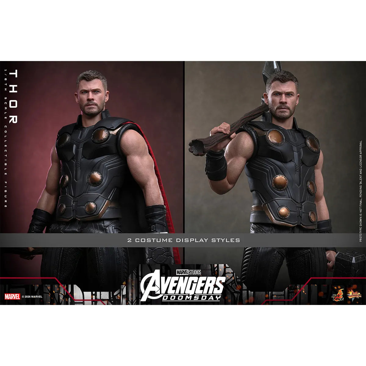 マーベル 「アベンジャーズ/ドゥームズデイ」 1/6スケール ソー (ムービー・マスターピース)
