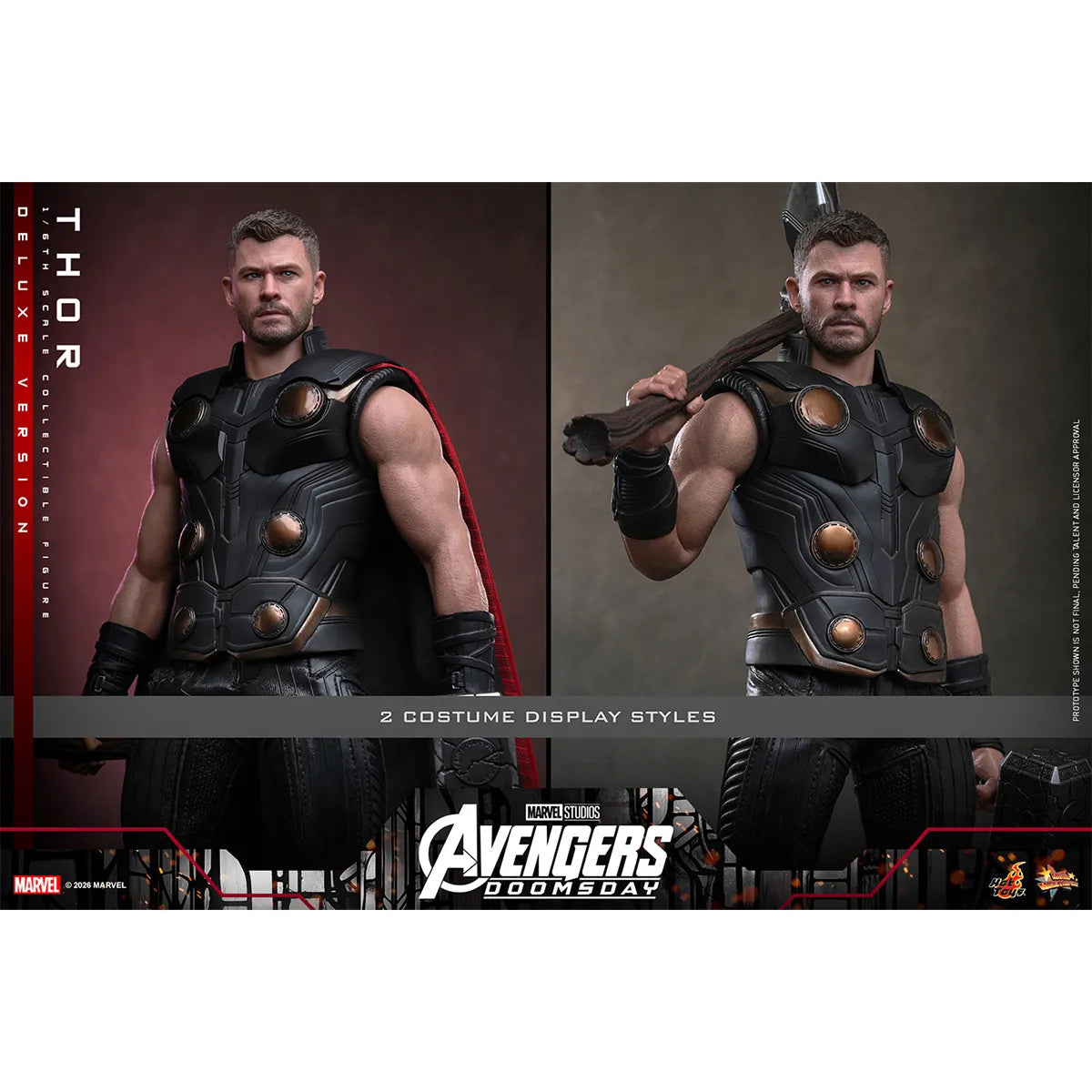 マーベル 「アベンジャーズ/ドゥームズデイ」 1/6スケール ソー(デラックス版) (ムービー・マスターピース)