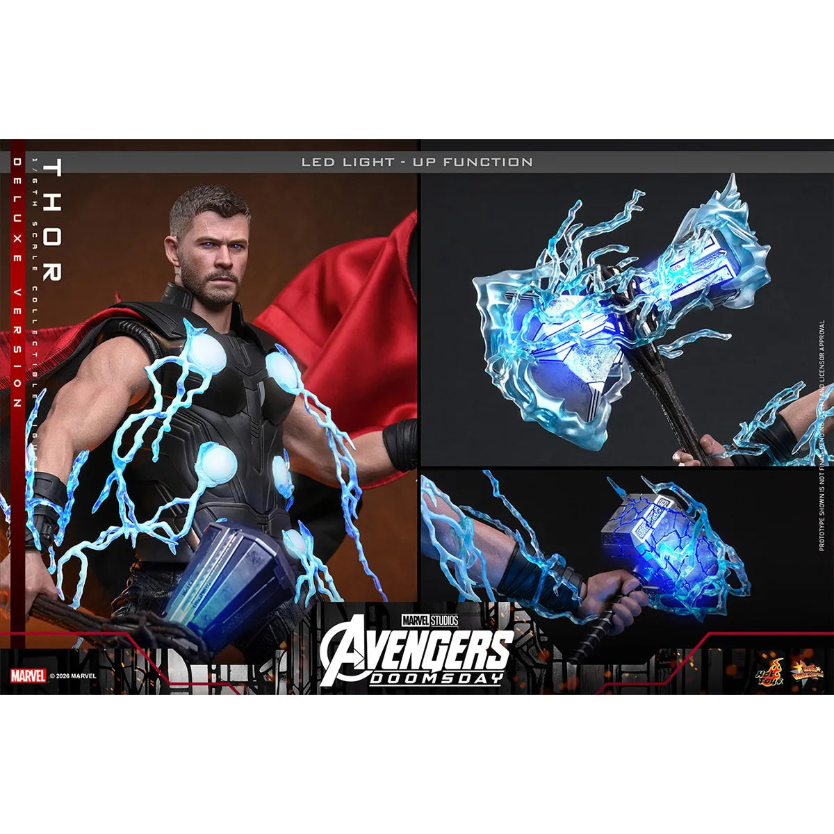 マーベル 「アベンジャーズ/ドゥームズデイ」 1/6スケール ソー(デラックス版) (ムービー・マスターピース)