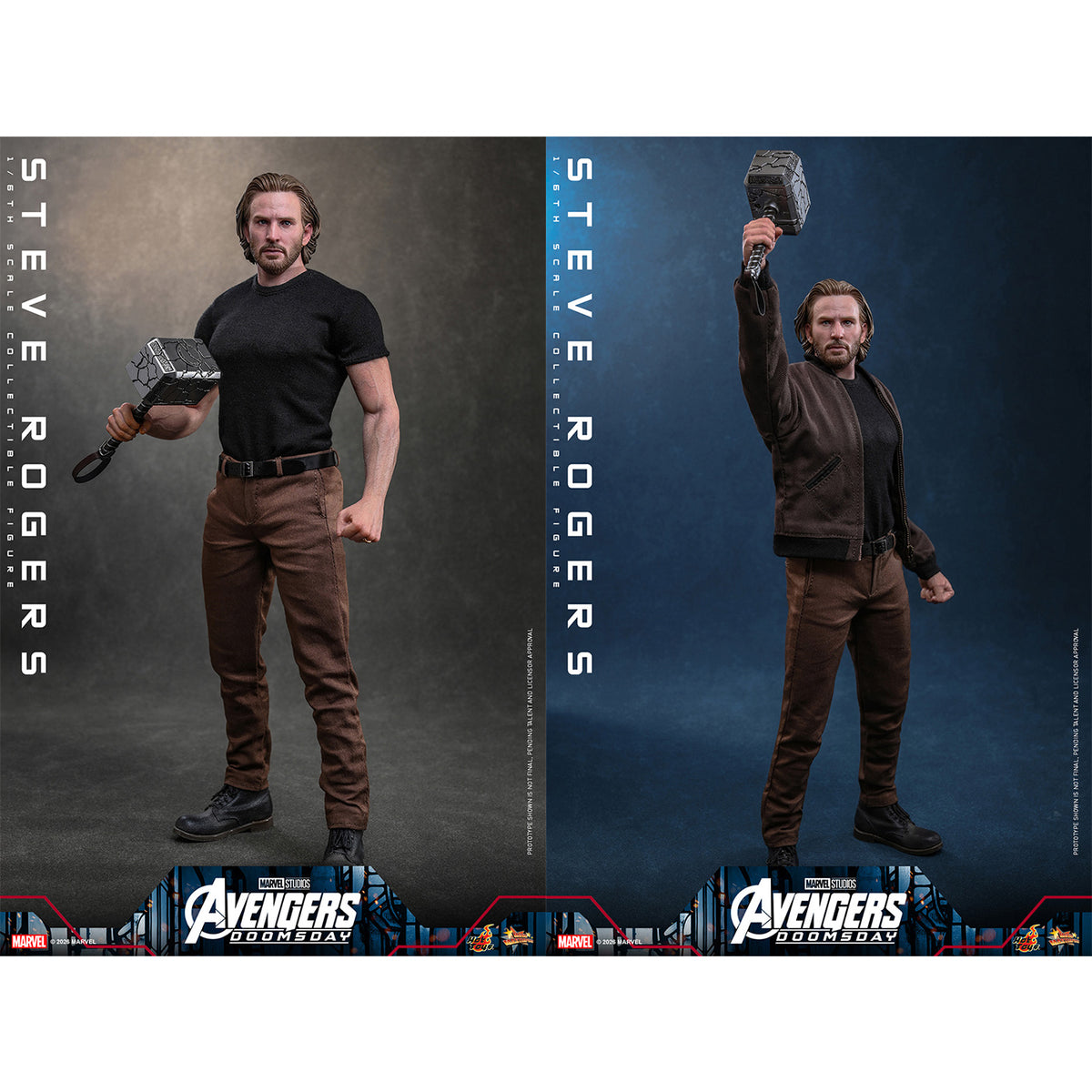 マーベル「アベンジャーズ/ドゥームズデイ」1/6スケールフィギュア スティーブ・ロジャース(ムービー・マスターピース)