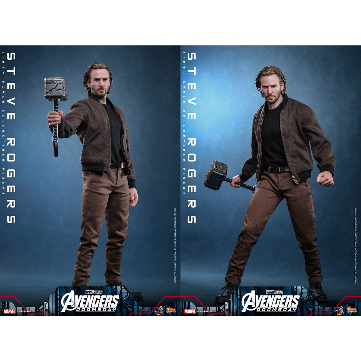 マーベル「アベンジャーズ/ドゥームズデイ」1/6スケールフィギュア スティーブ・ロジャース(デラックス版)(ムービー・マスターピース)