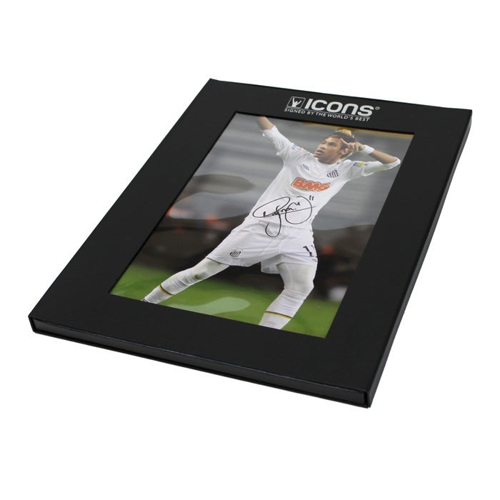 ネイマール（FCバルセロナ）直筆サイン入りフォト証明書付 ネイマール（FCバルセロナ）直筆サイン入りフォト証明書付 楽天