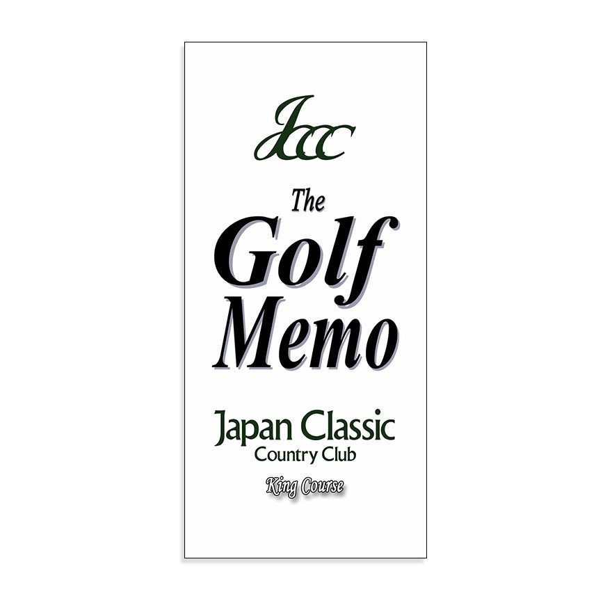 【ゴルフ】ゴルフメモ [三重県伊賀市] ジャパンクラシックカントリー倶楽部　キングコース*