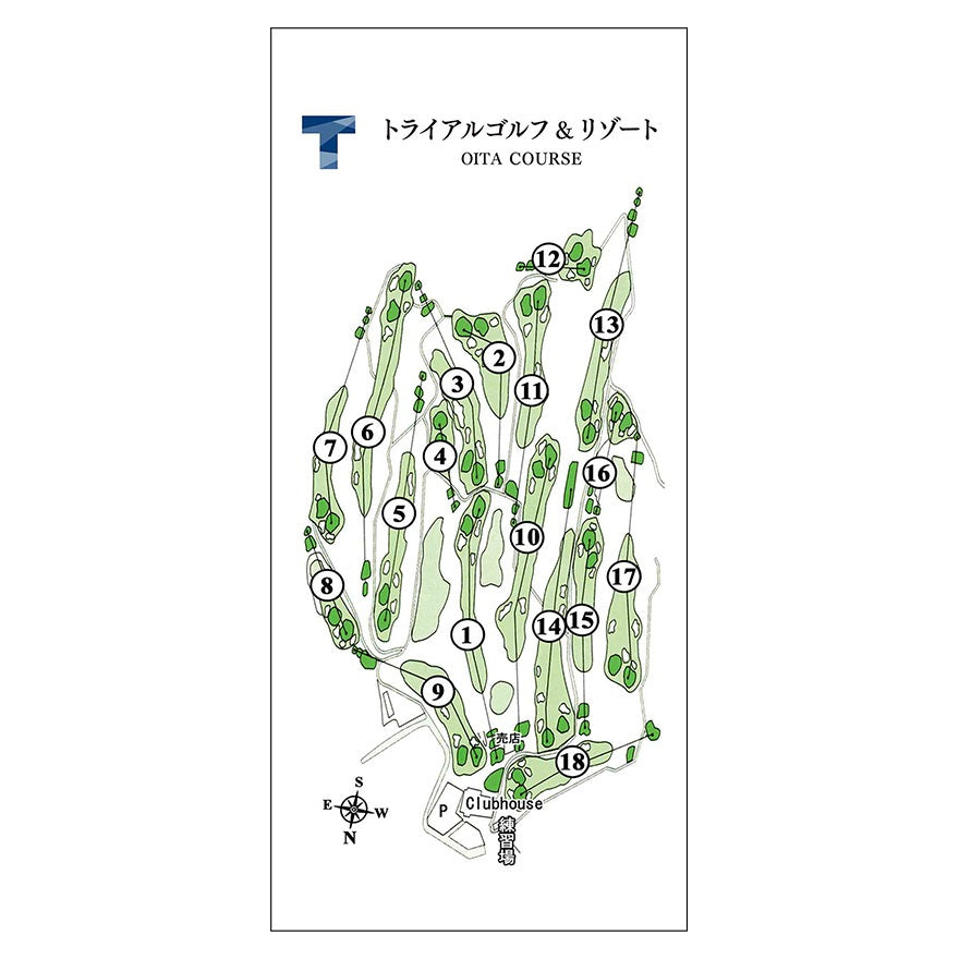 【ゴルフ】ゴルフメモ [大分県大分市] トライアルゴルフ&リゾート Oita Course*