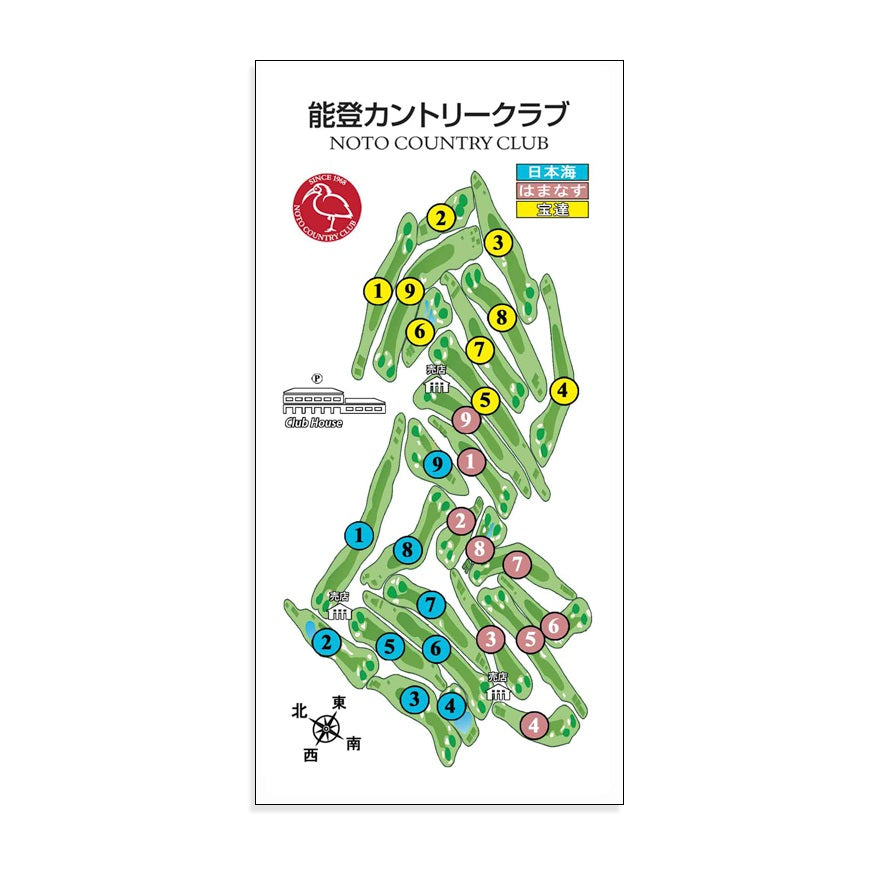 【ゴルフ】ゴルフメモ [石川県羽咋郡] 能登カントリークラブ*