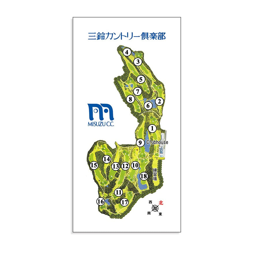 【ゴルフ】ゴルフメモ [三重県鈴鹿市] 三鈴カントリー倶楽部（2グリーン）*