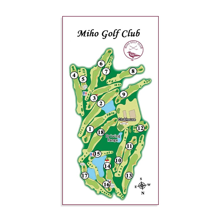 【ゴルフ】ゴルフメモ [茨城県稲敷郡] 美浦ゴルフ倶楽部　Champion Tee*