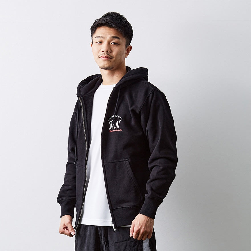 【JUNTO NAKATANI × ExciteMatch】オリジナルZipUpパーカー