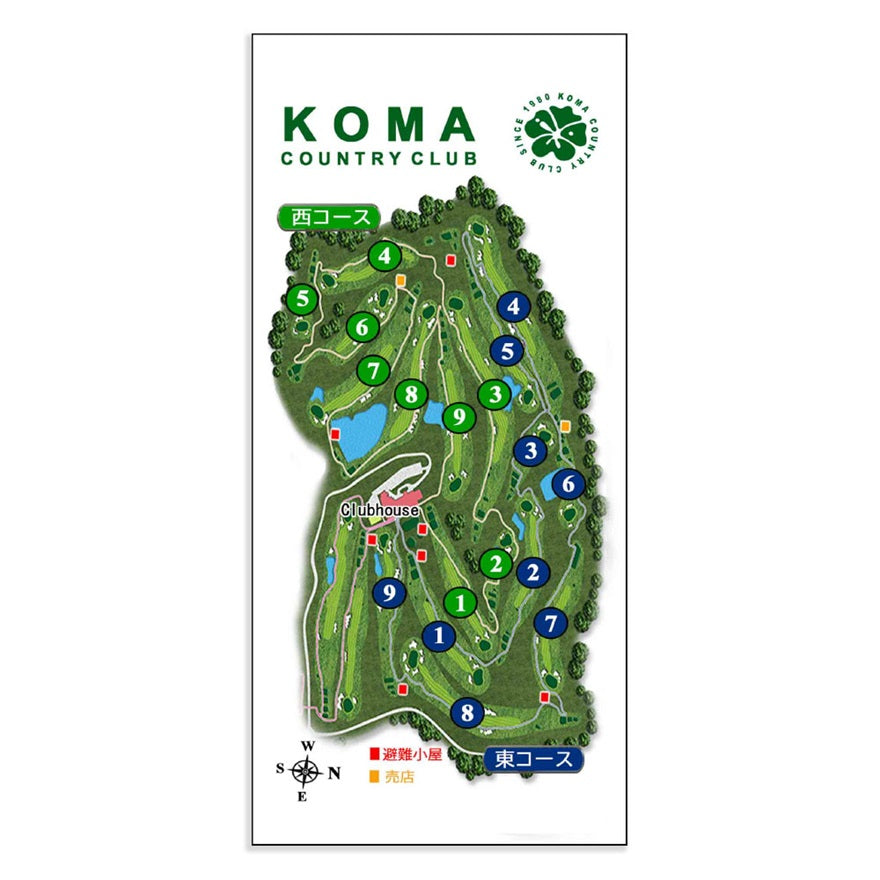 【ゴルフ】ゴルフメモ [奈良県奈良市] KOMAカントリークラブ*