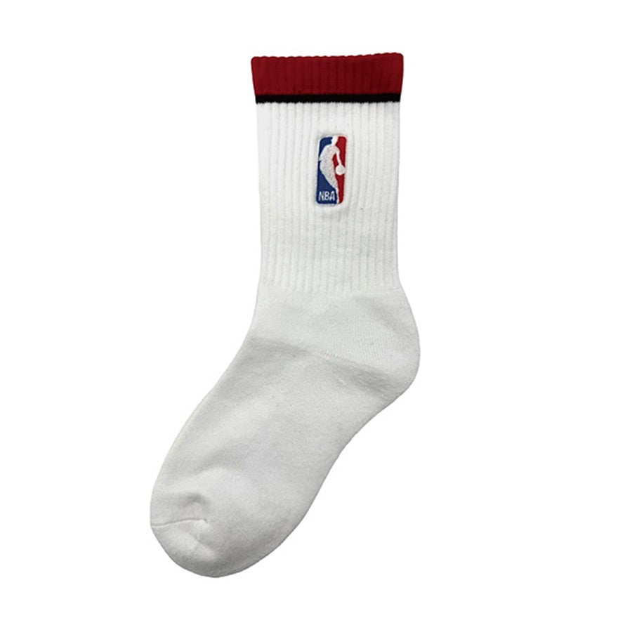 【NBA】NBAロゴ　ソックス　25〜27cm