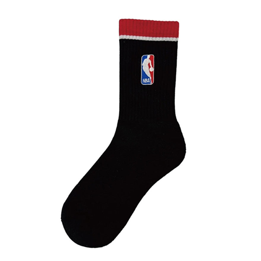 【NBA】NBAロゴ　ソックス　25〜27cm