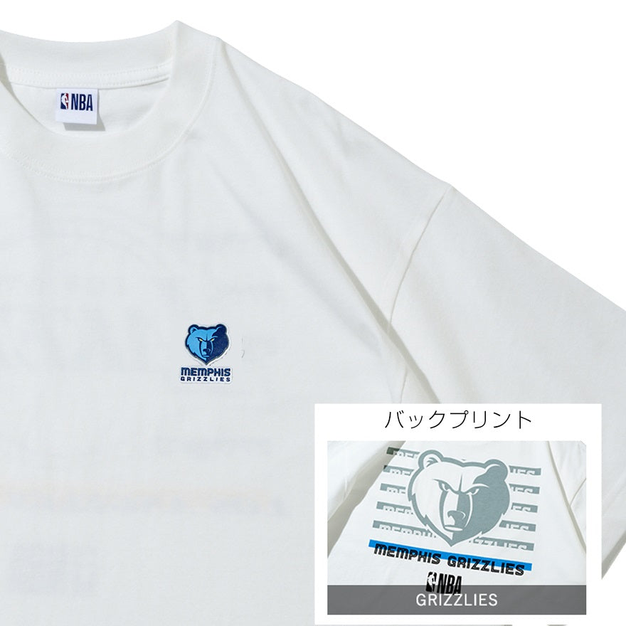 【NBA】メンフィス・グリズリーズ  ルーズフィットTシャツ（GRIZZLIES）