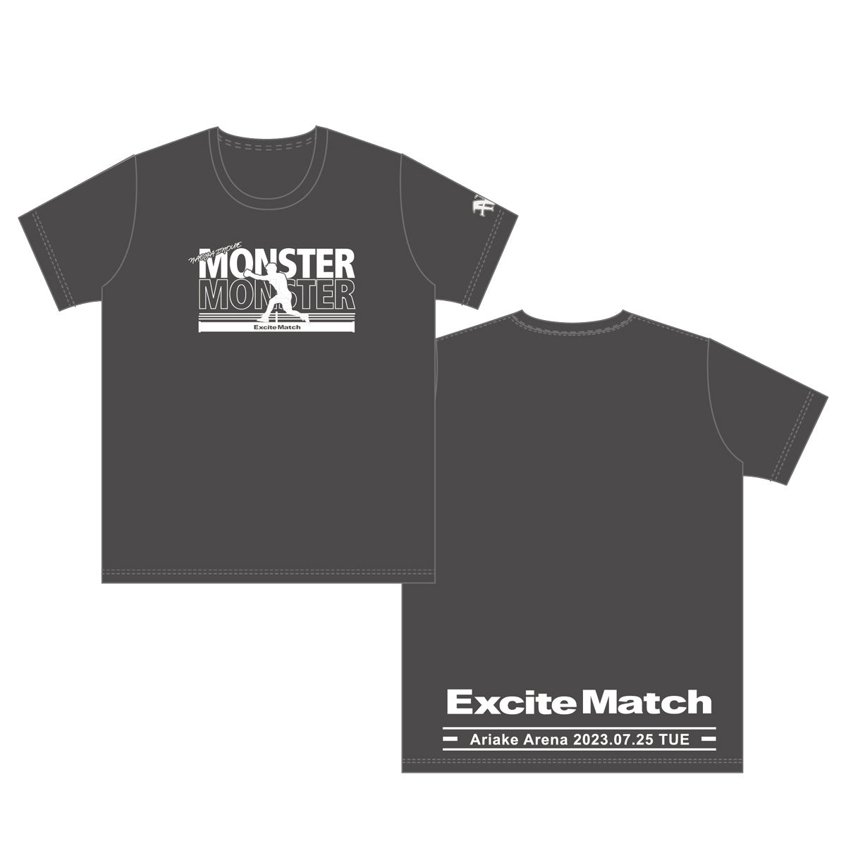 【NAOYA INOUE × ExciteMatch】MONSTER 井上尚弥 vs スティーブン・フルトン戦 Tシャツ（スミクロ）