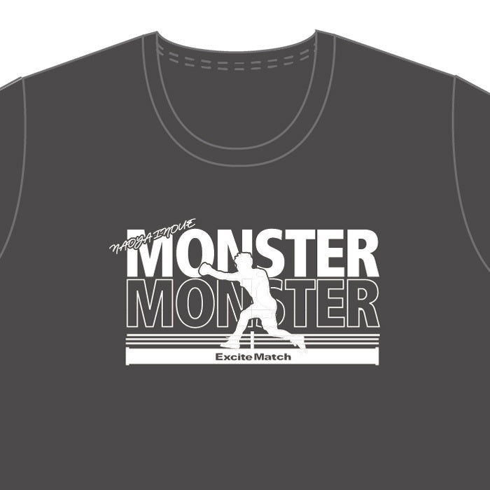 【NAOYA INOUE × ExciteMatch】MONSTER 井上尚弥 vs スティーブン・フルトン戦 Tシャツ（スミクロ）
