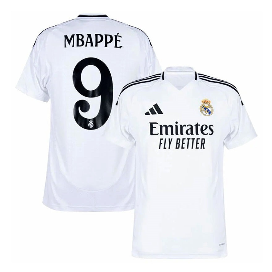 【サッカー／UEFAチャンピオンズリーグ】レアル・マドリード 2024-2025ホームユニフォーム　エンバペ#9