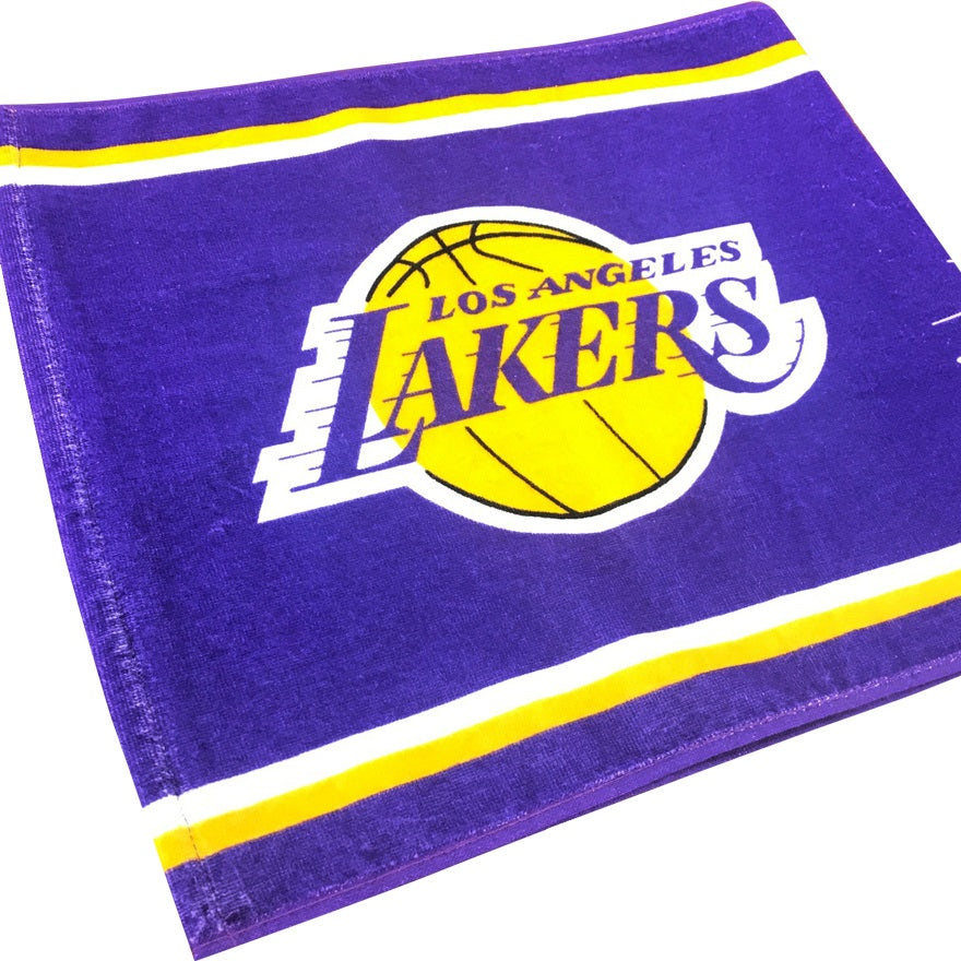 【NBA】ロサンゼルス・レイカーズ フェイスタオル/スポーツタオル（LAKERS）