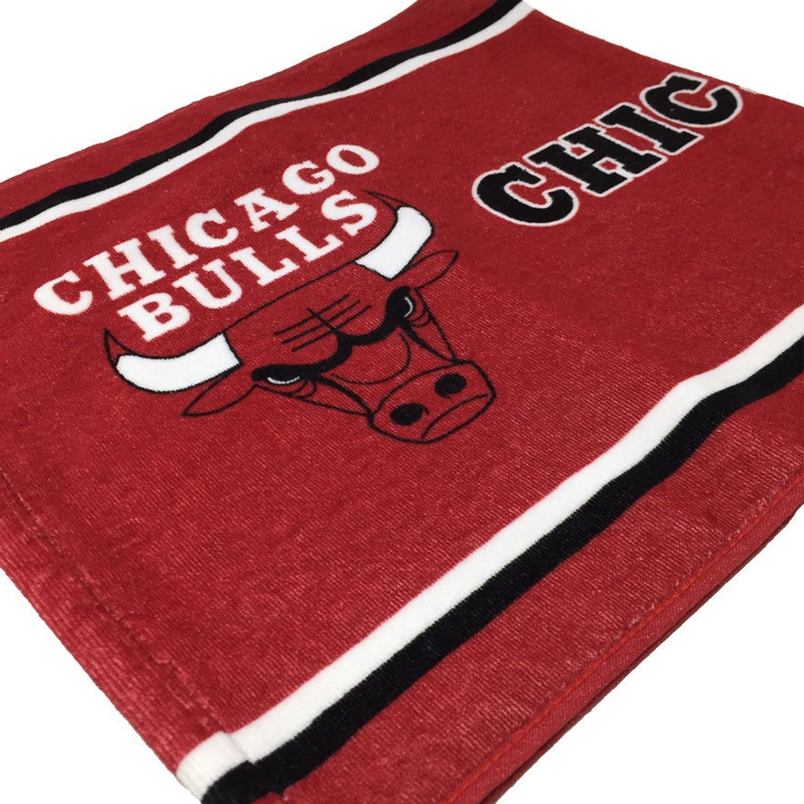 【NBA】シカゴ・ブルズ フェイスタオル/スポーツタオル（BULLS）