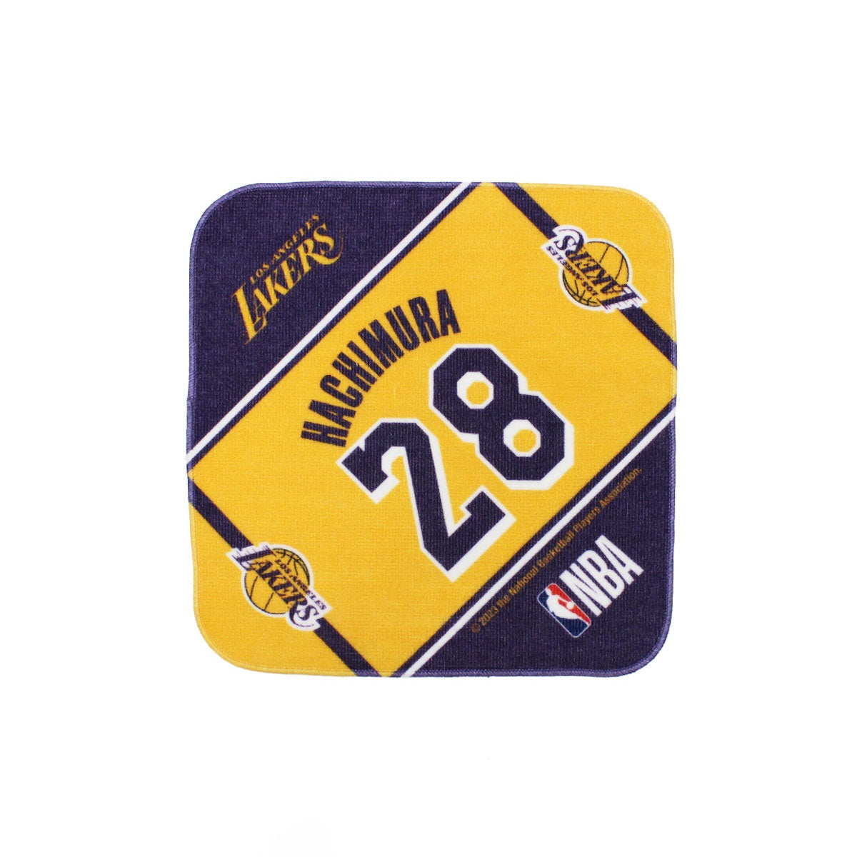 【NBA】ロサンゼルス・レイカーズ　八村塁　ミニタオル（LAKERS／Rui Hachimura）
