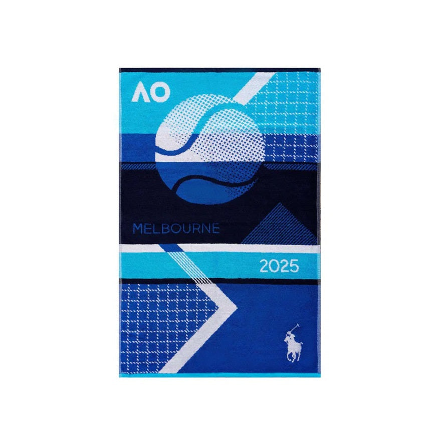 【全豪オープンテニス2025】ラルフローレン　ジムタオル（ブルー）