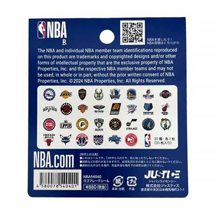 【NBA】全チーム フレークシール（31枚入り）