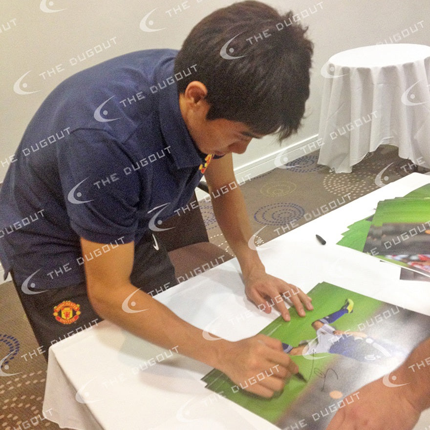 サッカー／国代表】香川真司 直筆サイン入り 日本代表 2011-2012フォト