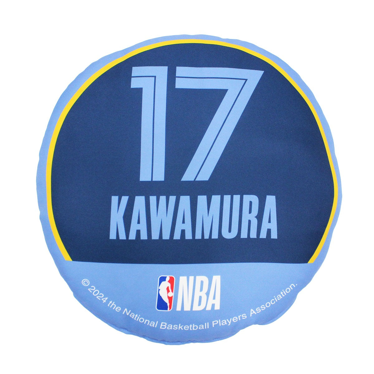 【NBA】メンフィス・グリズリーズ　河村勇輝　クッション（GRIZZLIES／Yuki Kawamura）