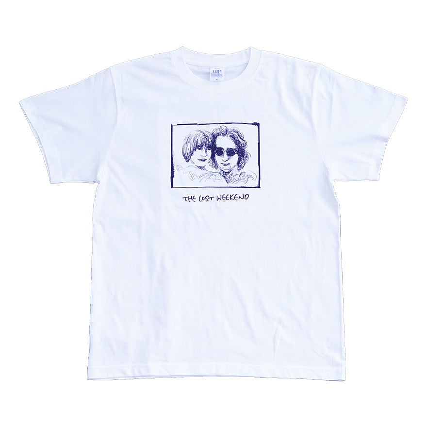 【映画時間を彩るアイテム】ジョン・レノン 失われた週末 WOWOWオリジナルTシャツ[Julian]