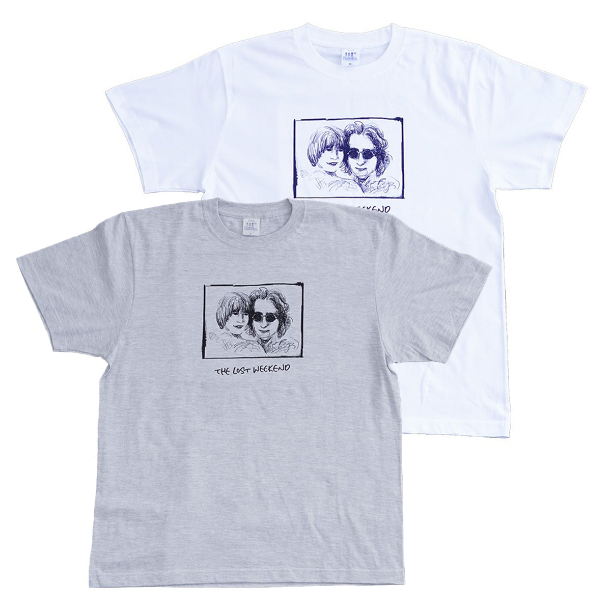 【映画時間を彩るアイテム】ジョン・レノン 失われた週末 WOWOWオリジナルTシャツ[Julian]