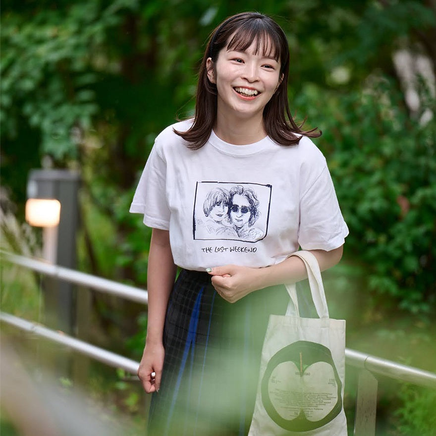 【映画時間を彩るアイテム】ジョン・レノン 失われた週末 WOWOWオリジナルTシャツ[Julian]