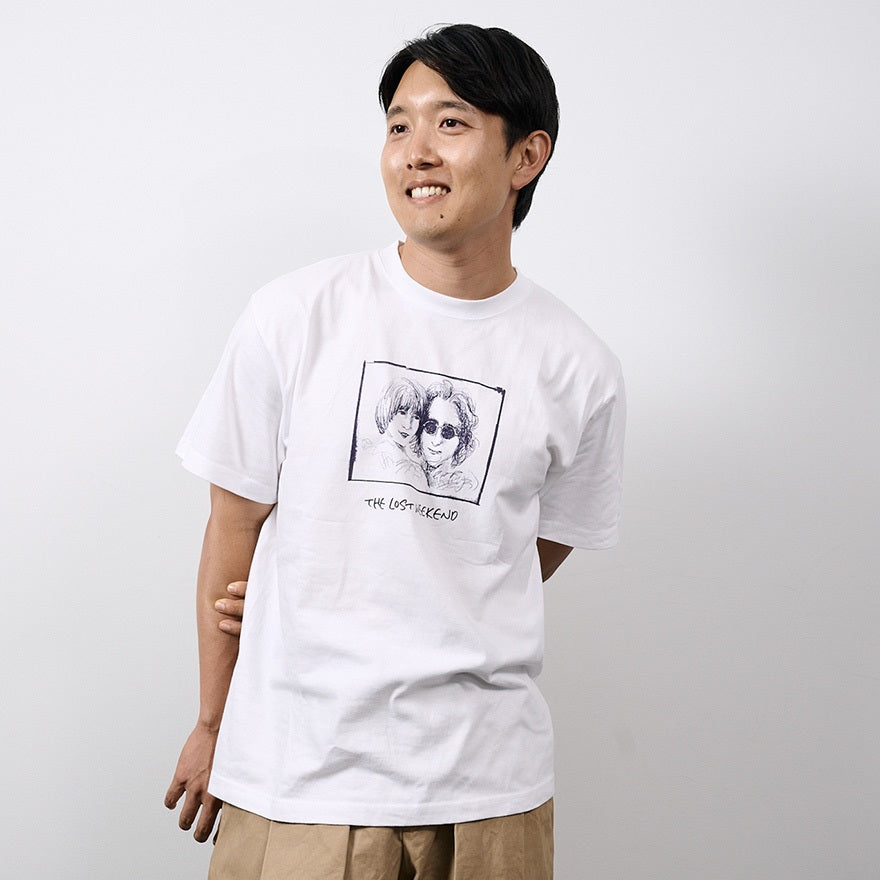 【映画時間を彩るアイテム】ジョン・レノン 失われた週末 WOWOWオリジナルTシャツ[Julian]