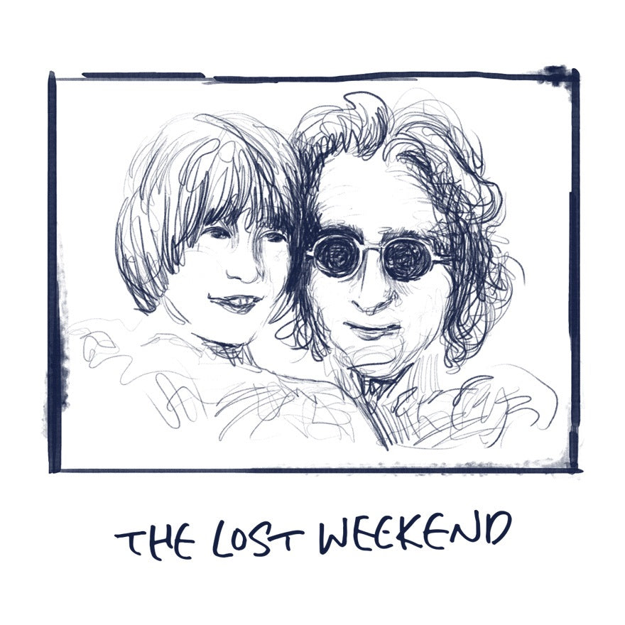 【映画時間を彩るアイテム】ジョン・レノン 失われた週末 WOWOWオリジナルTシャツ[Julian]