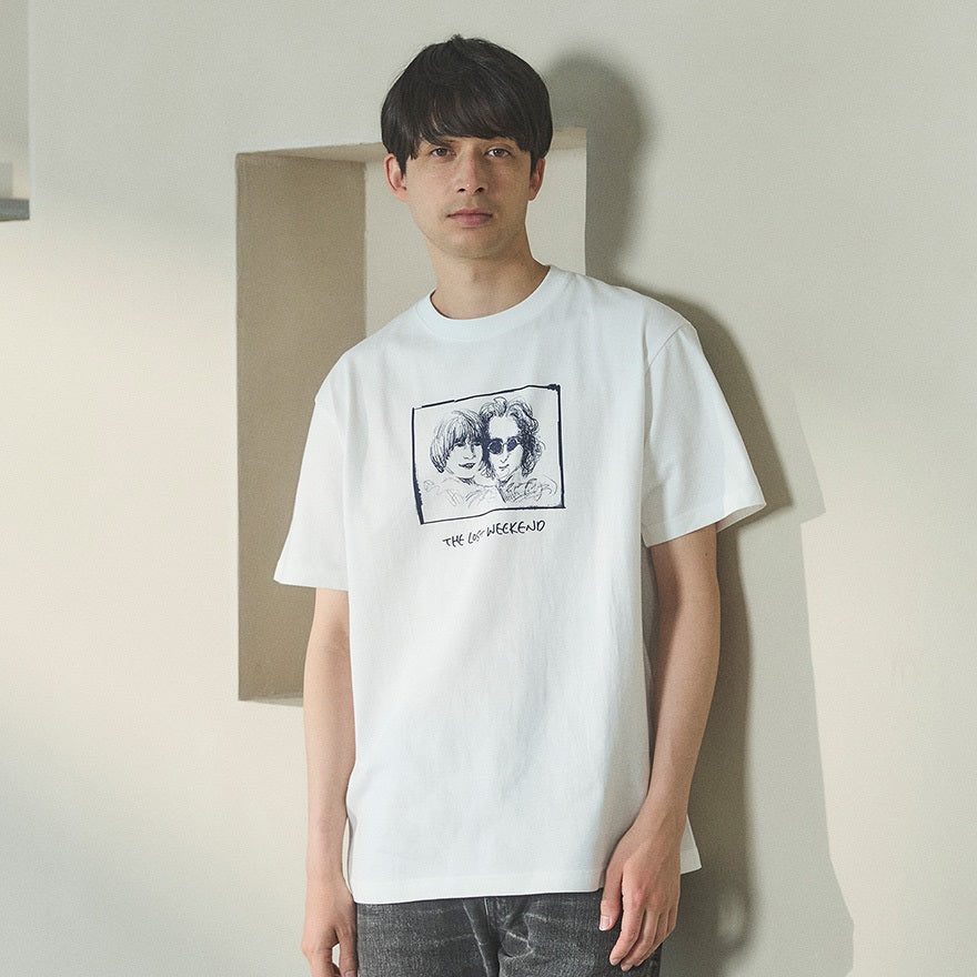 【映画時間を彩るアイテム】ジョン・レノン 失われた週末 WOWOWオリジナルTシャツ[Julian]