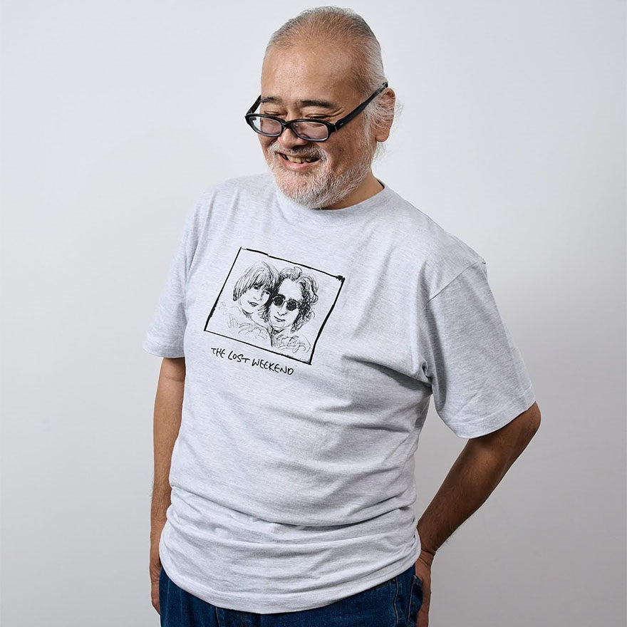 【映画時間を彩るアイテム】ジョン・レノン 失われた週末 WOWOWオリジナルTシャツ[Julian]