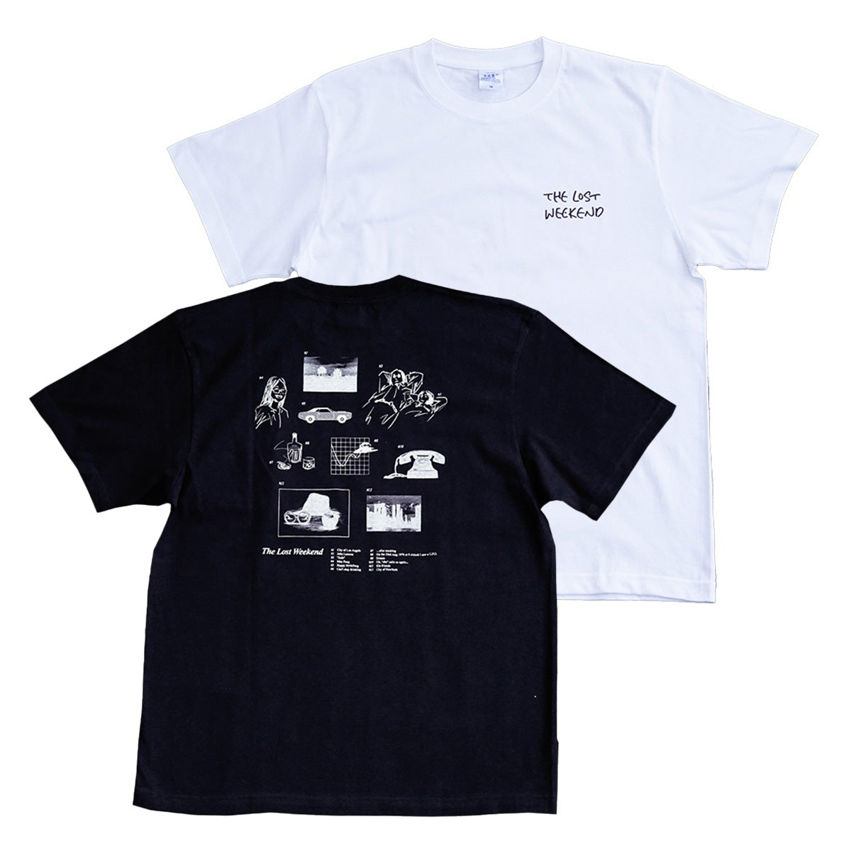 【映画時間を彩るアイテム】ジョン・レノン 失われた週末 WOWOWオリジナルTシャツ[motifs]