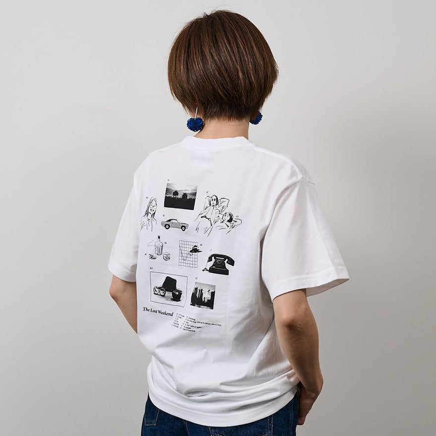 【映画時間を彩るアイテム】ジョン・レノン 失われた週末 WOWOWオリジナルTシャツ[motifs]
