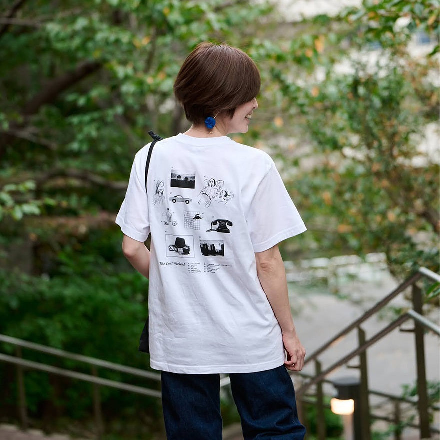 【映画時間を彩るアイテム】ジョン・レノン 失われた週末 WOWOWオリジナルTシャツ[motifs]