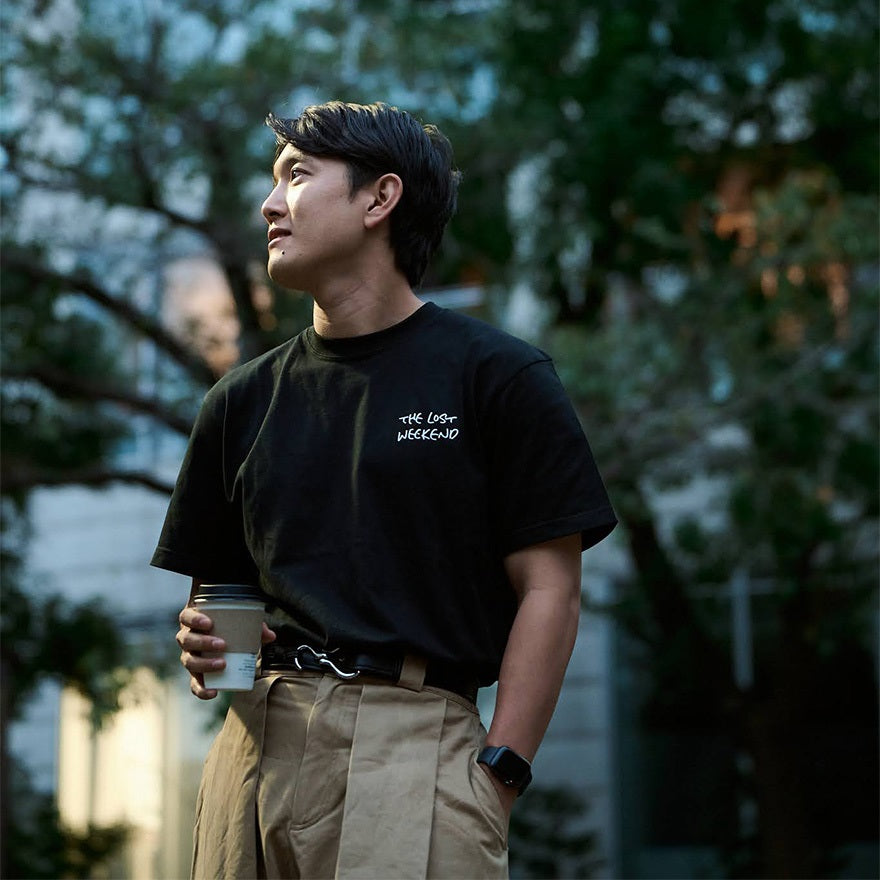 【映画時間を彩るアイテム】ジョン・レノン 失われた週末 WOWOWオリジナルTシャツ[motifs]