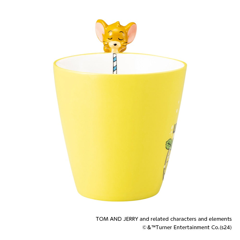 【キャラクターグッズ】トムとジェリー｜ジェリー　マグカップ（レモネード）