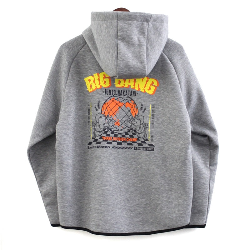 【中谷潤人×ExciteMatch】BIG BANG JUNTO NAKATANI スポーツタイプ ZipUpパーカー
