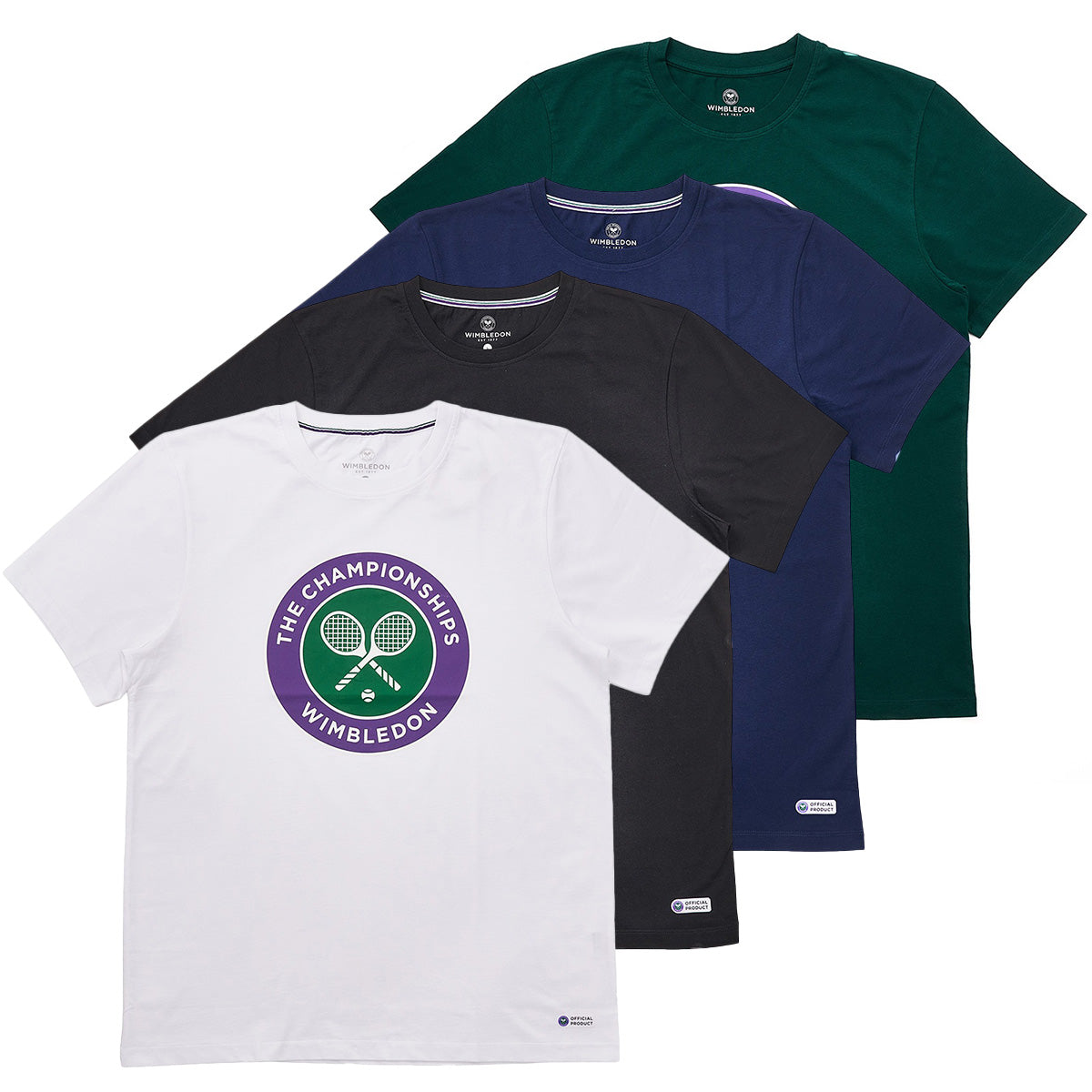 【ウィンブルドン】メンズ　チャンピオンシップ　ロゴTシャツ