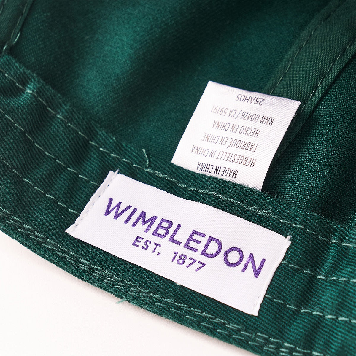 新品ウィンブルドンさに キャップ ダークグリーン キャップ ウィンブルドン限定発売