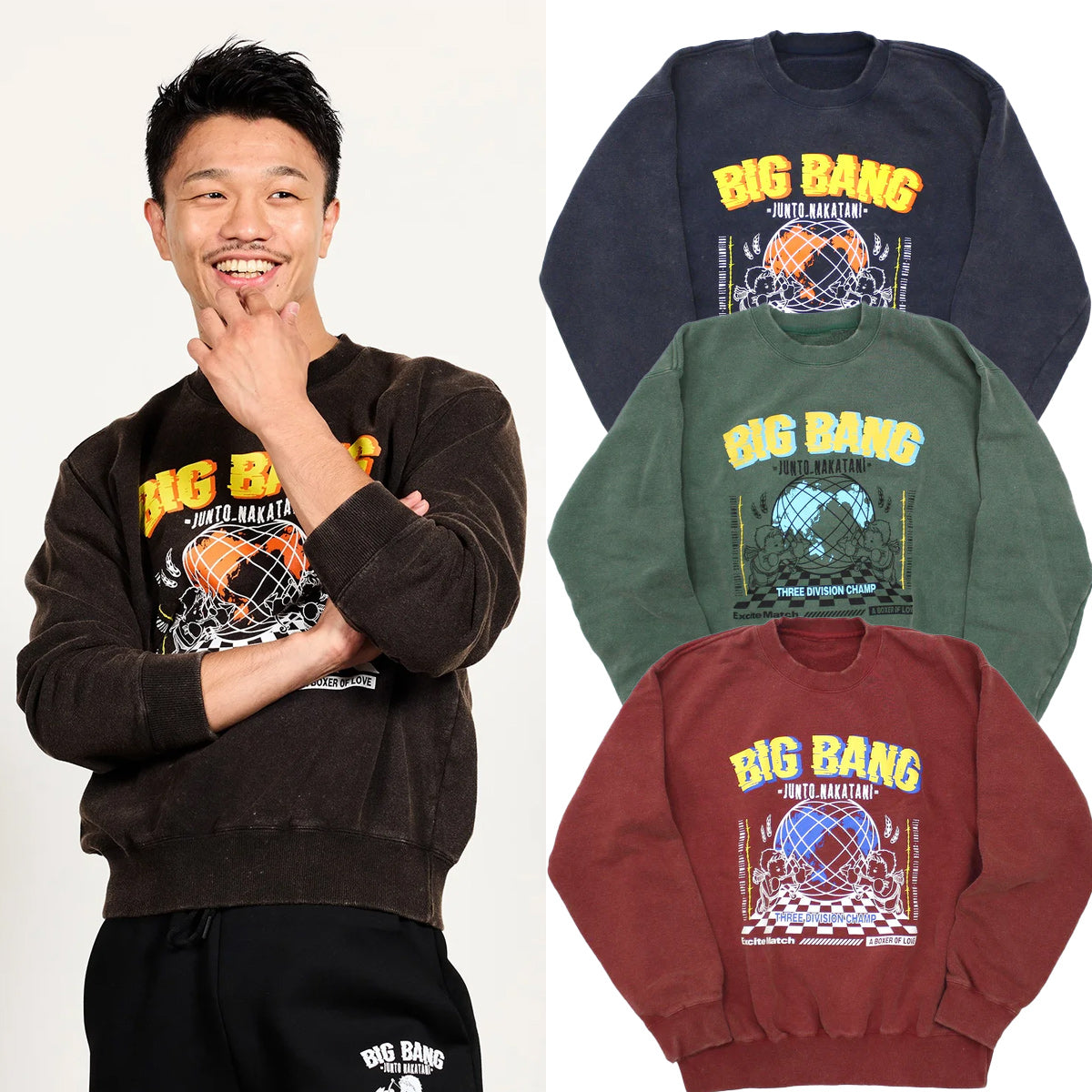 中谷潤人　6.8 統一戦　Tシャツ　Lサイズ　新品 新品未開封【XL】』中谷潤人×西田凌佑 統一戦記念Tシャツ