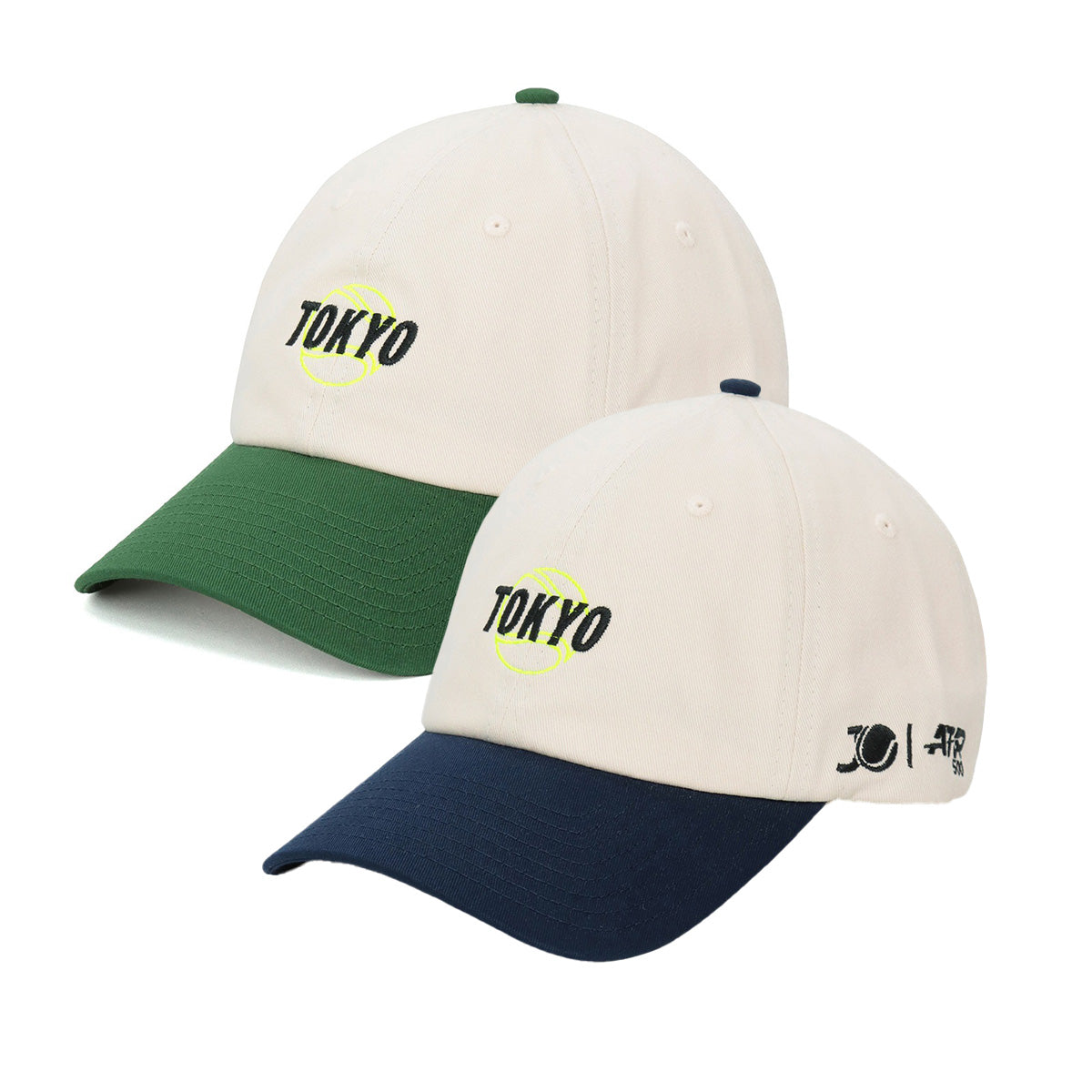 【木下グループジャパンオープンテニス】FJ コットンキャップ バイカラー（TOKYO）