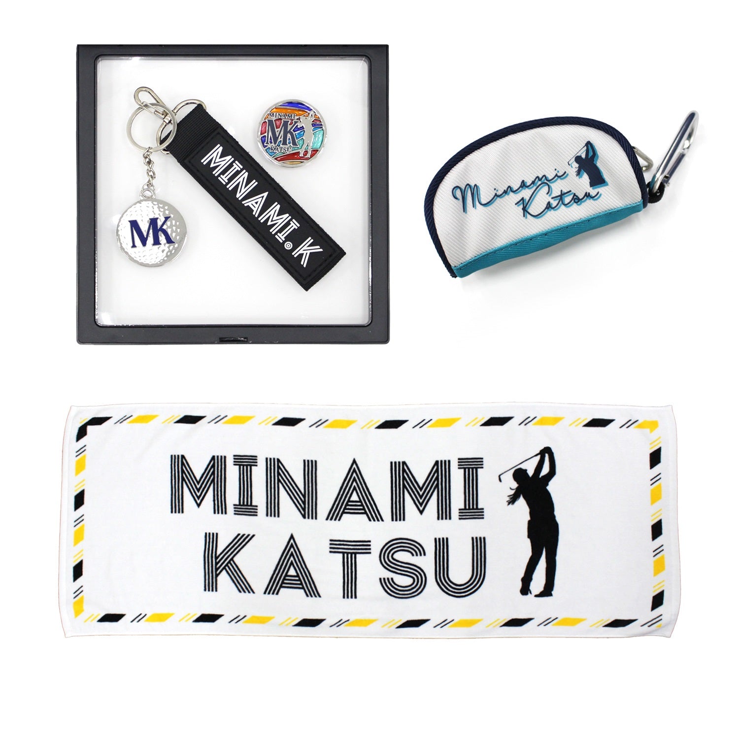 【ゴルフ】LPGA女子ゴルフツアー選手×WOWOWコラボグッズ　勝みなみ選手 Premium Golf Box