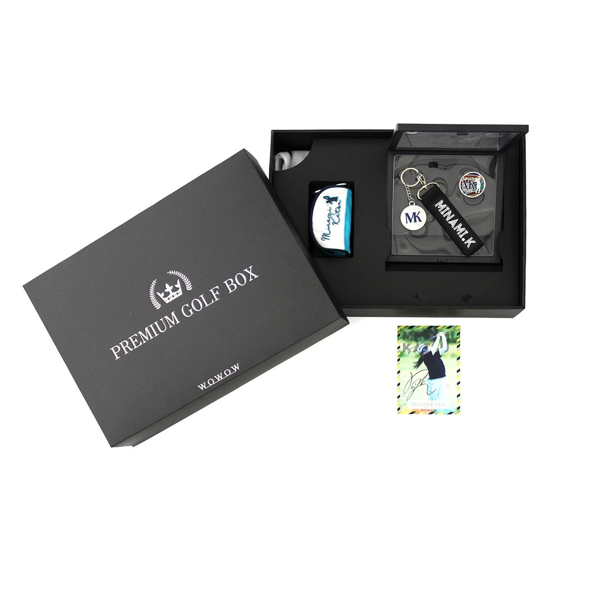 【ゴルフ】LPGA女子ゴルフツアー選手×WOWOWコラボグッズ　勝みなみ選手 Premium Golf Box