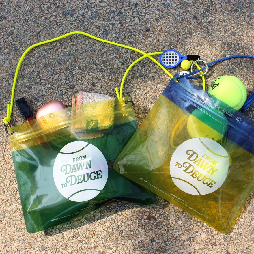 テニス WOW on Court】WOWOWオリジナル Pake(R) ジップバッグ “From