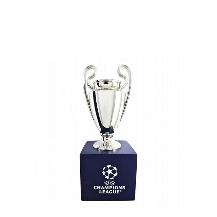 【サッカー／UEFAチャンピオンズリーグ】レプリカトロフィー木製台座付き