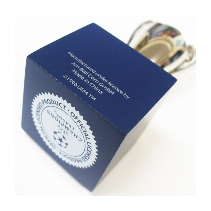 サッカー／UEFAチャンピオンズリーグ】レプリカトロフィー木製台座付き