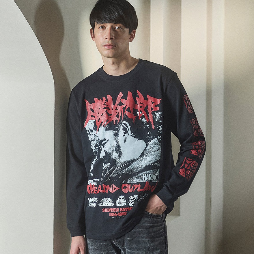 00s 座頭市　ムービーtシャツ　勝新太郎　映画t シャツ　アートt Yahoo!オークション - 勝新太郎 Tシャツ 座頭市 ハードコアチョコレー